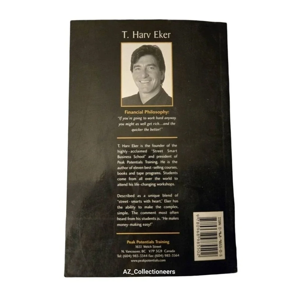 Speedwealth Book T. Harv Eker How to make a million in 3 years/ Business‎ New